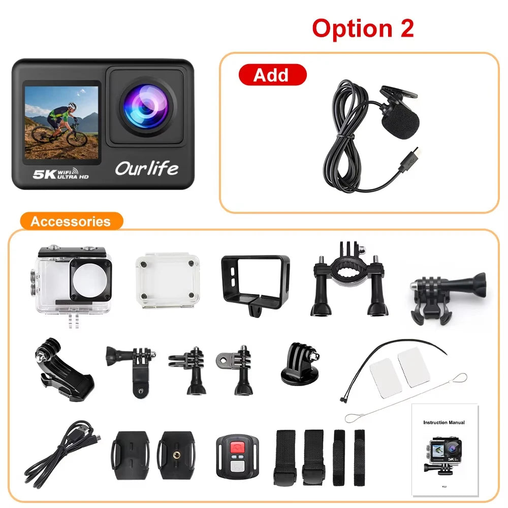 Ultra 5K Action Cam