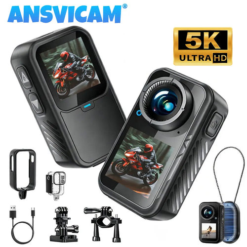 ANSVICAM 5K Mini Action Cam