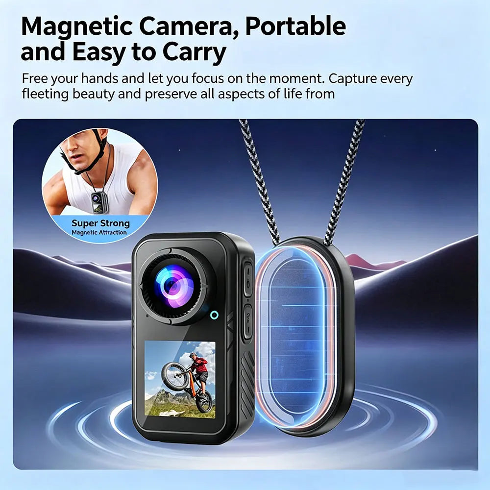 ANSVICAM 5K Mini Action Cam