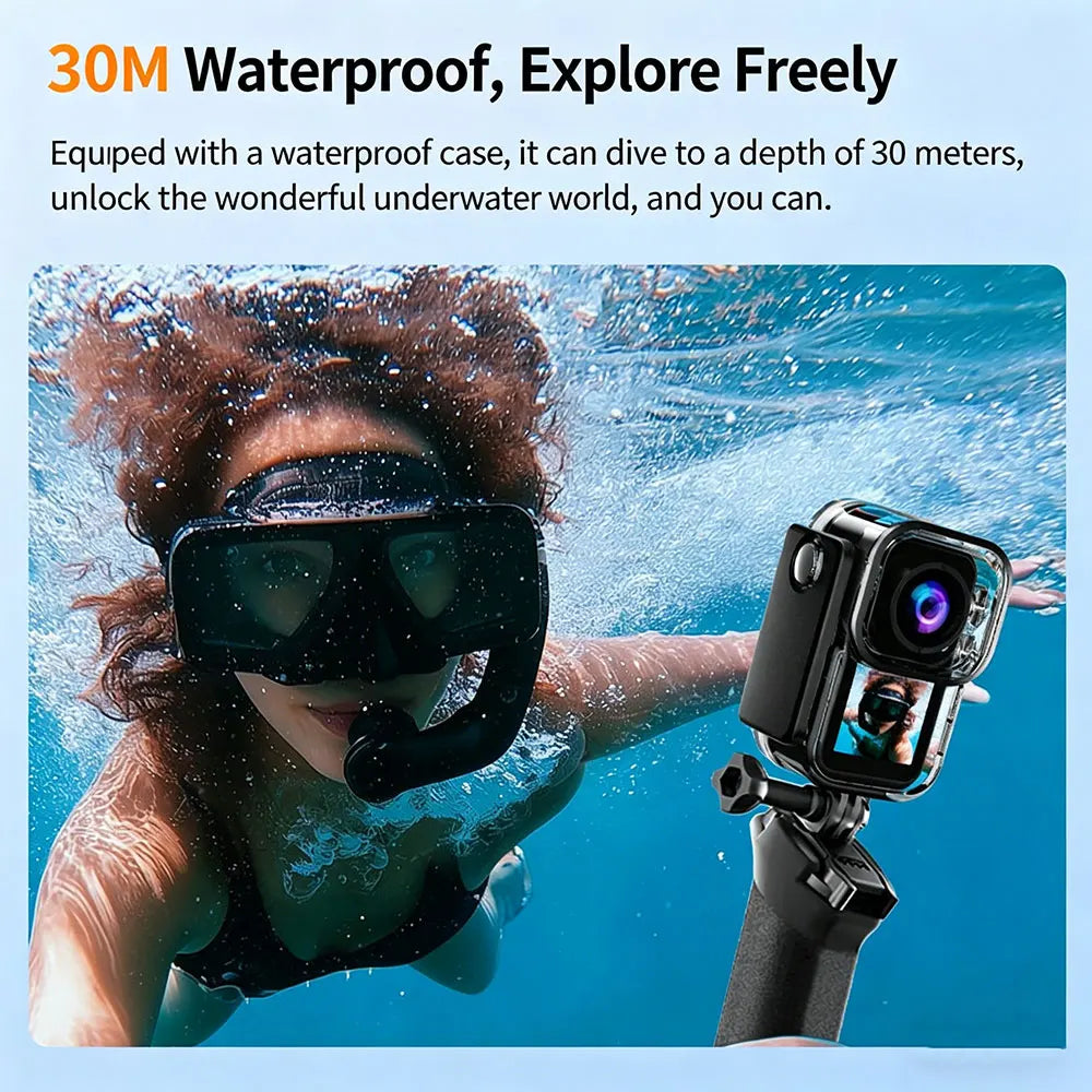 ANSVICAM 5K Mini Action Cam