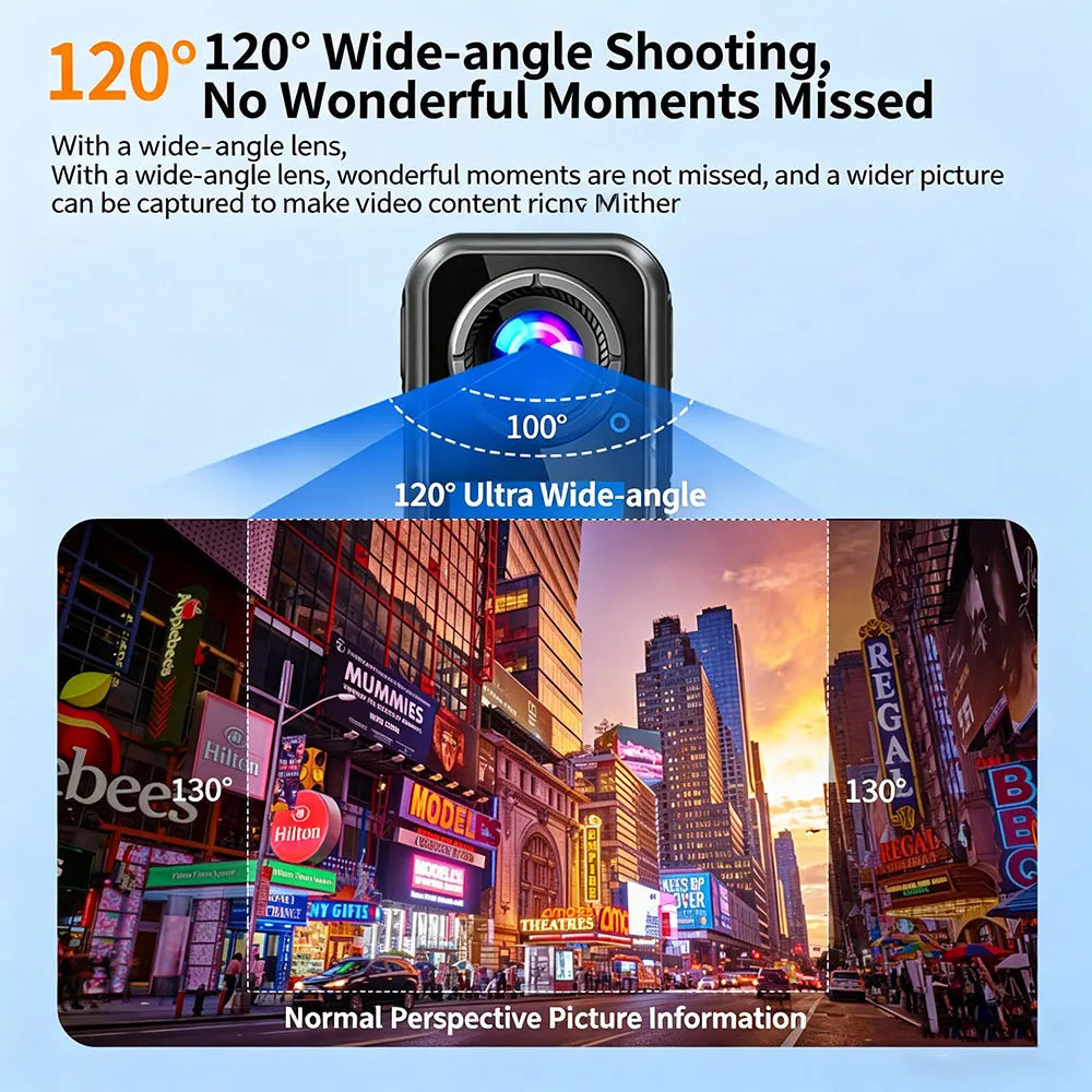ANSVICAM 5K Mini Action Cam