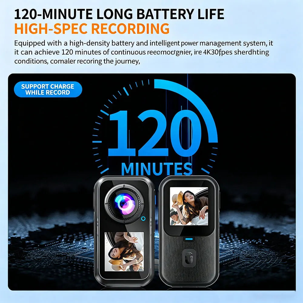 ANSVICAM 5K Mini Action Cam