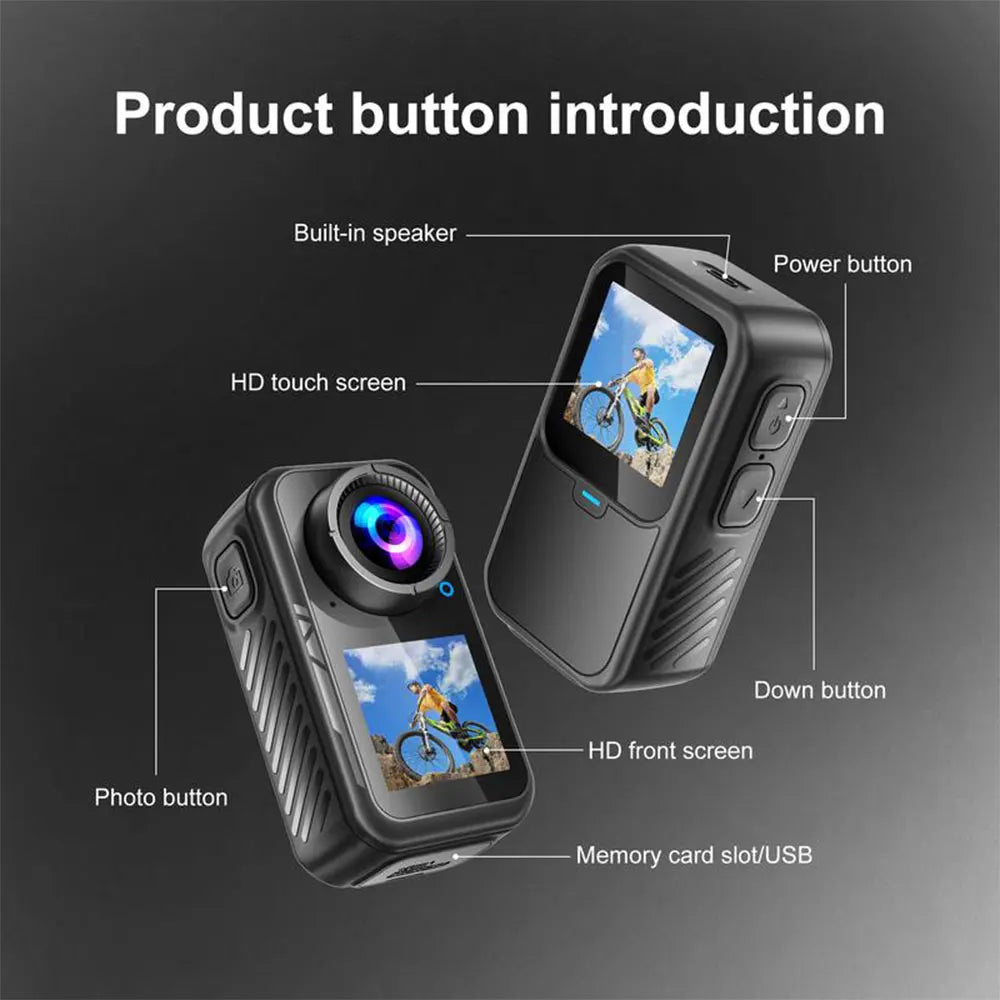 ANSVICAM 5K Mini Action Cam